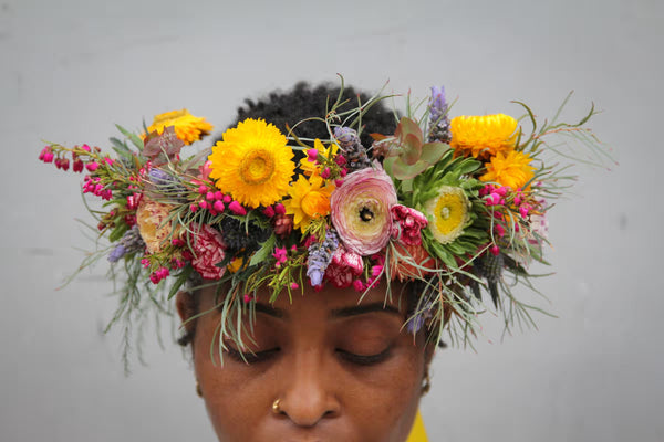 Adorn Headpiece -Sherbet pallete