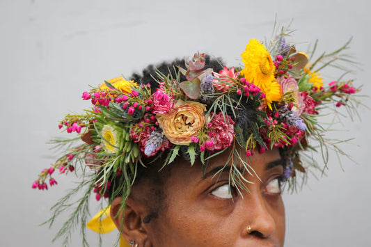 Adorn Headpiece -Sherbet pallete