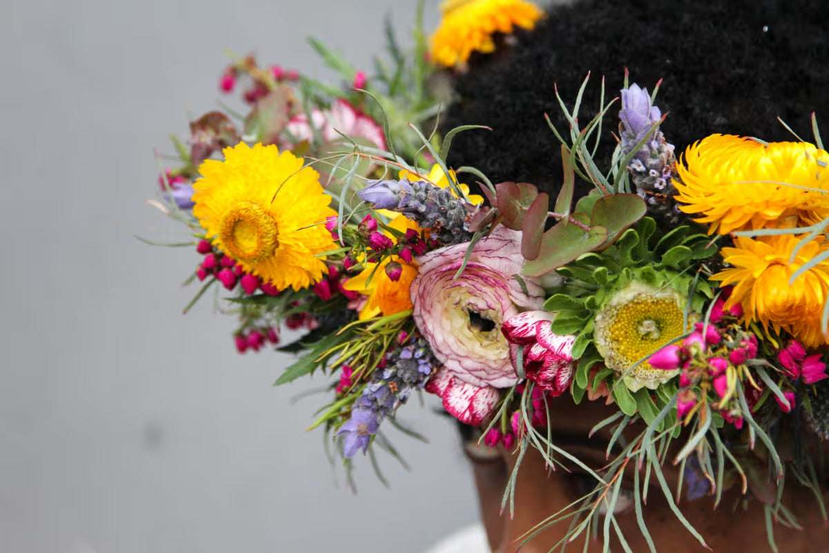 Adorn Headpiece -Sherbet pallete