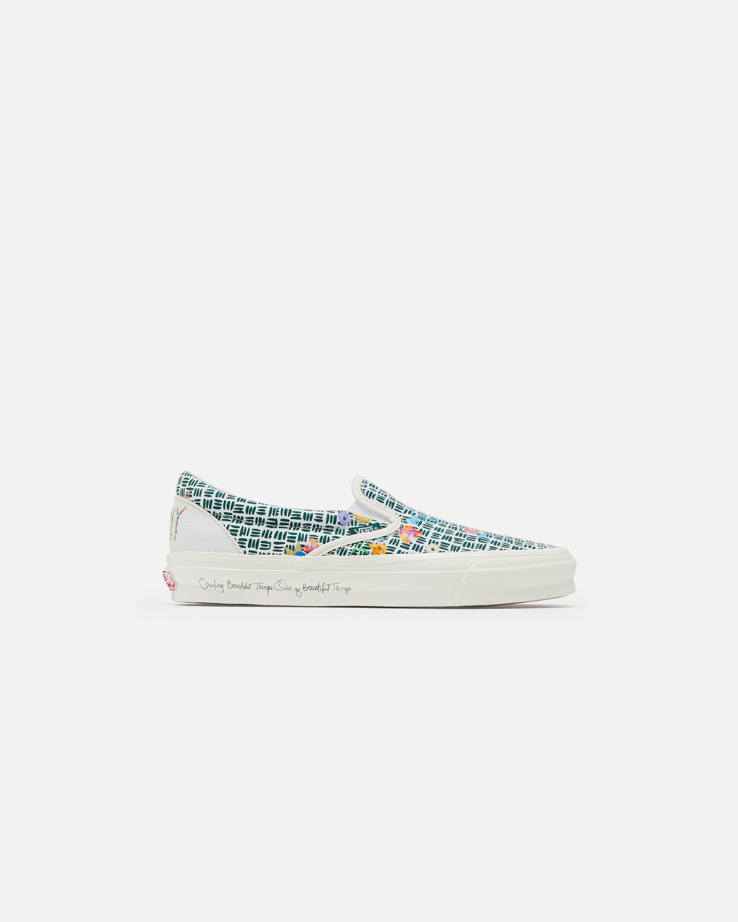 Limited Edition OG Classic Slip-On Vault by Vans + Brooklyn Blooms