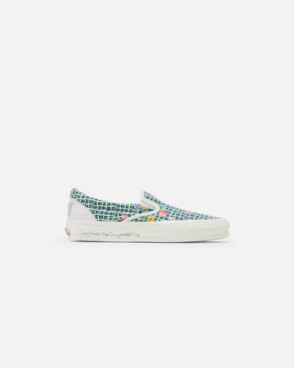 Limited Edition OG Classic Slip-On Vault by Vans + Brooklyn Blooms