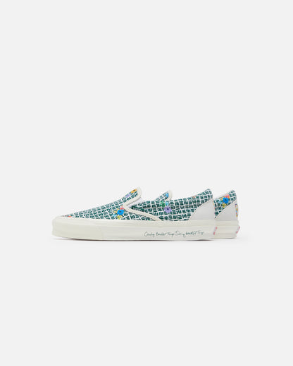 Limited Edition OG Classic Slip-On Vault by Vans + Brooklyn Blooms