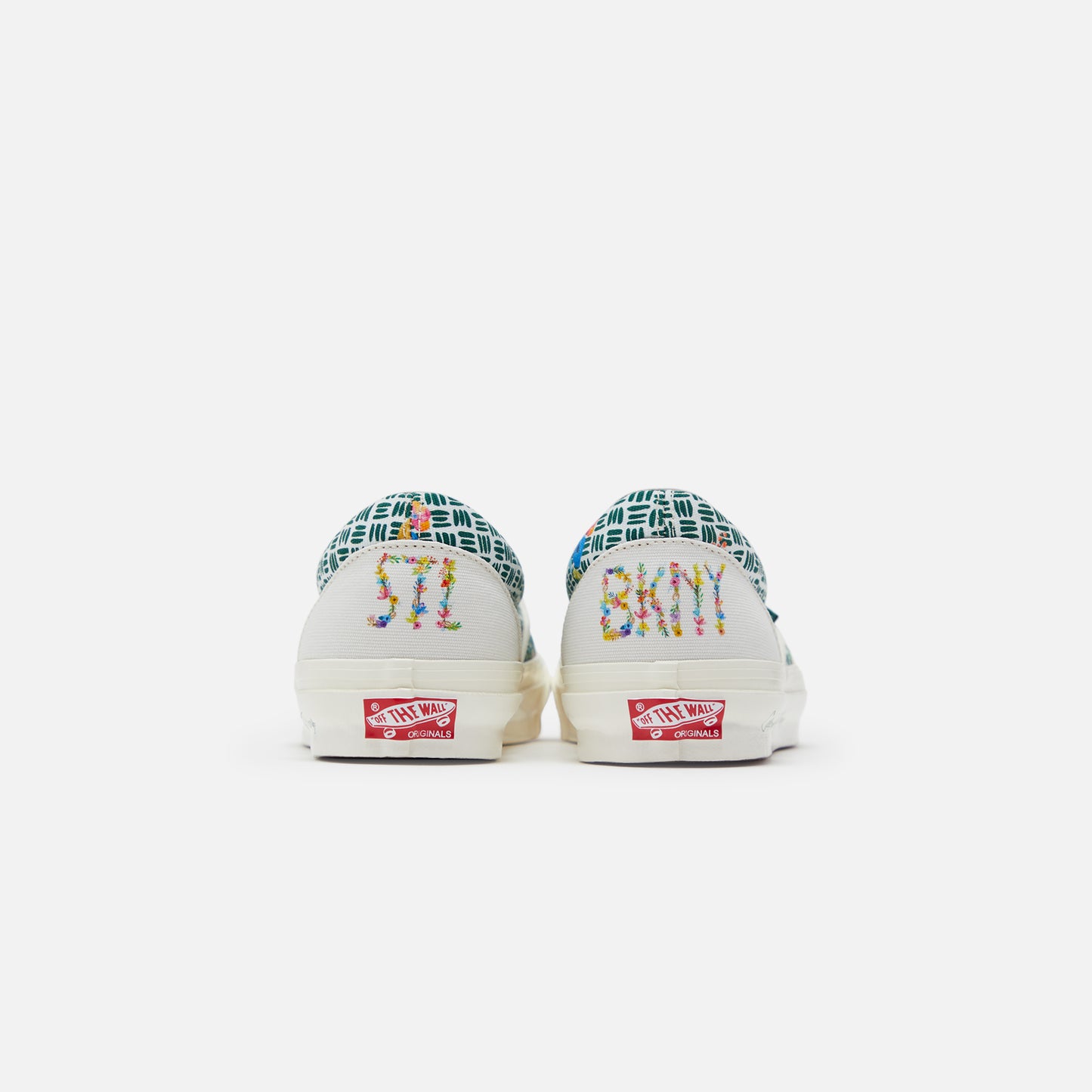 Limited Edition OG Classic Slip-On Vault by Vans + Brooklyn Blooms