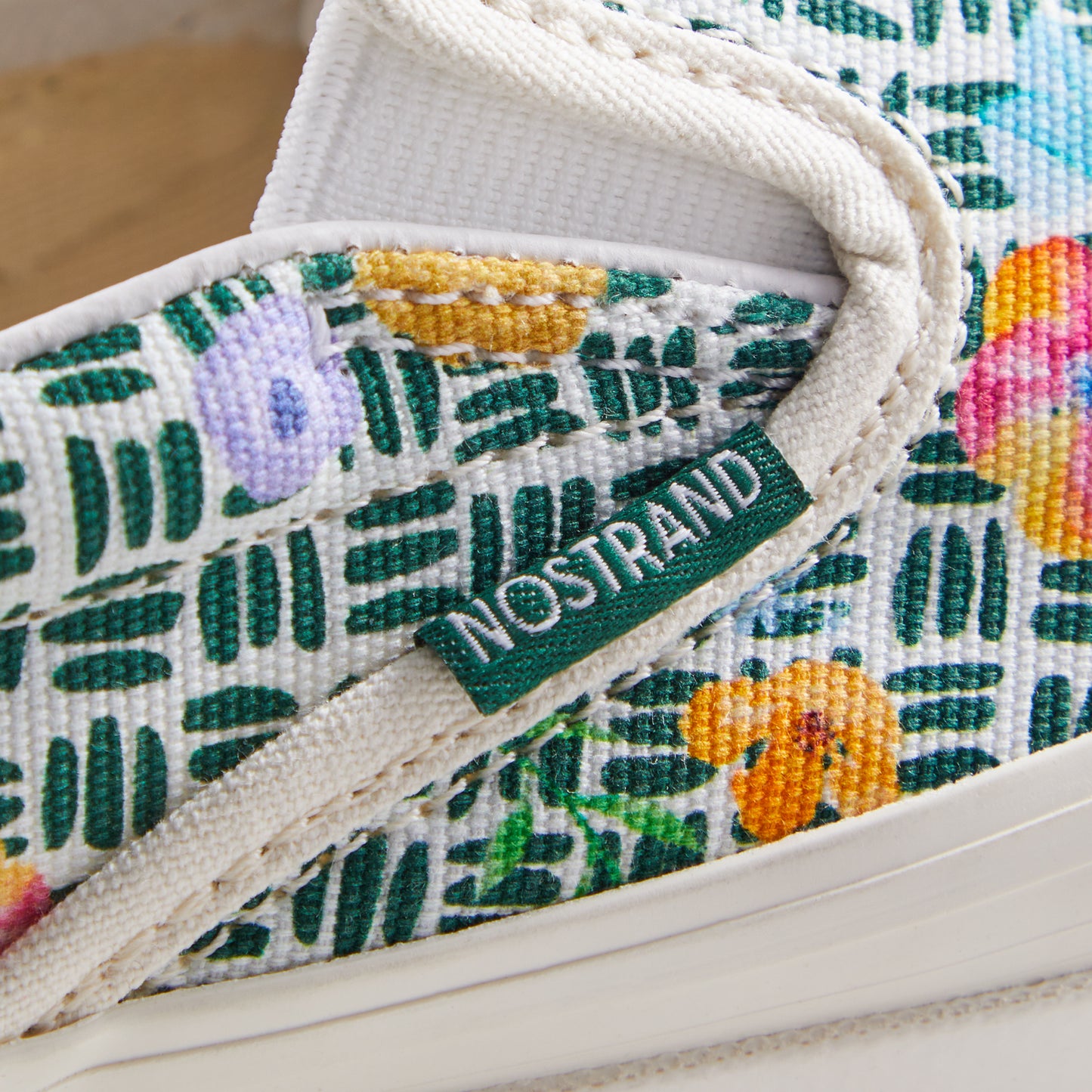 Limited Edition OG Classic Slip-On Vault by Vans + Brooklyn Blooms