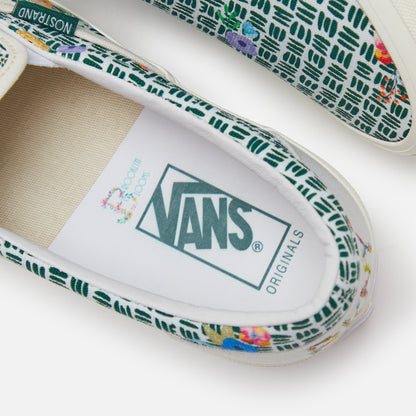 Limited Edition OG Classic Slip-On Vault by Vans + Brooklyn Blooms